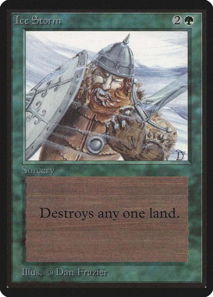 Ice Storm [Beta Edition] - MTG Single