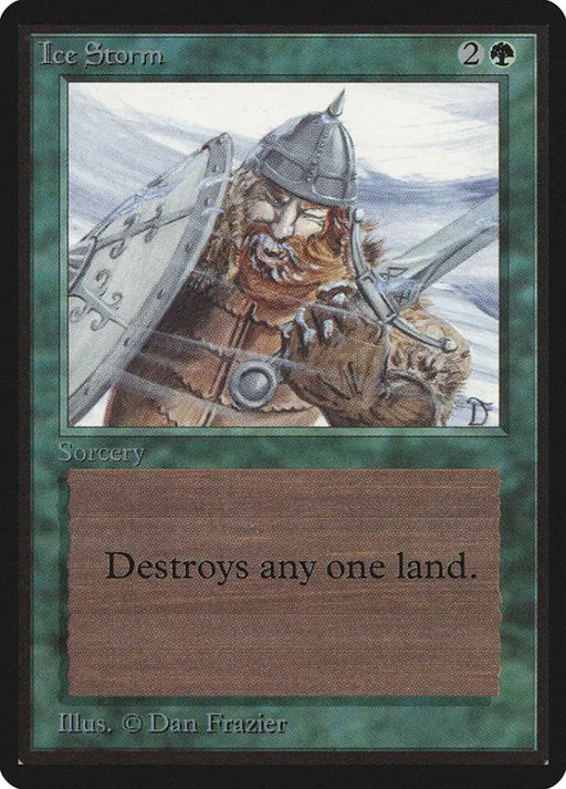 Ice Storm [Beta Edition] - MTG Single