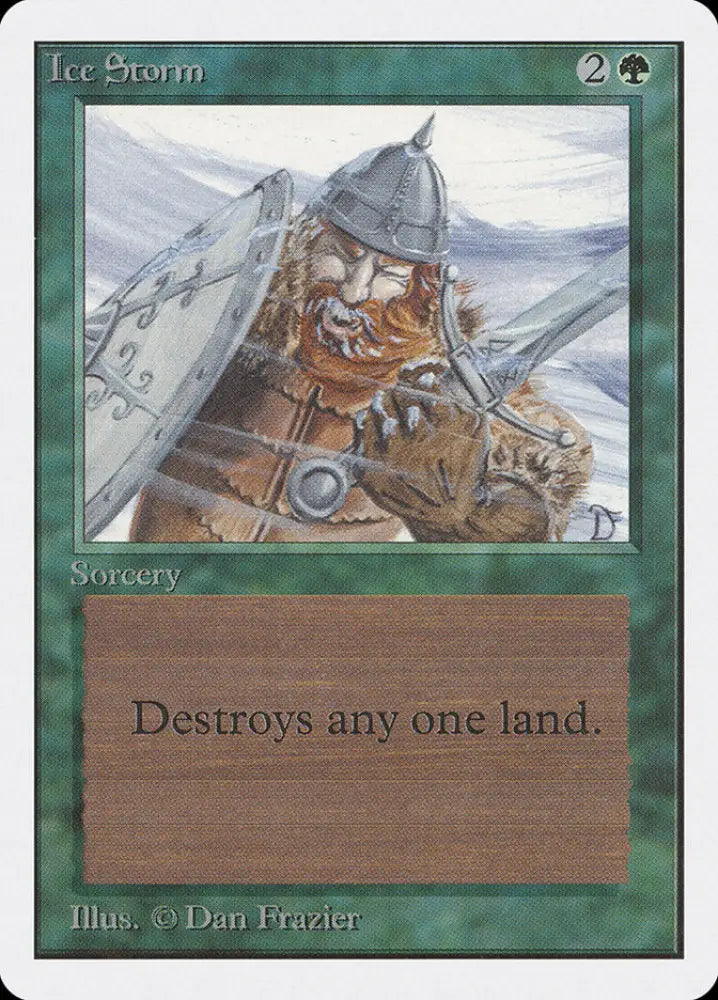 Ice Storm [Unlimited Edition] - MTG Single