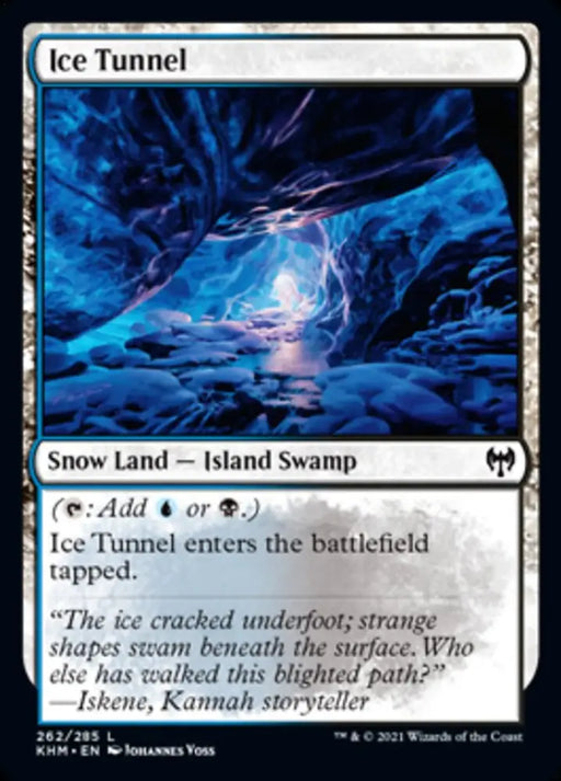 Ice Tunnel [Kaldheim] - MTG Single