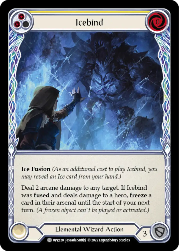 Icebind (Yellow) [Uprising] - Flesh And Blood Single