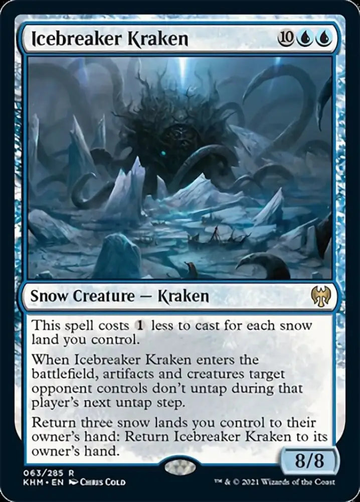 Icebreaker Kraken [Kaldheim] - MTG Single