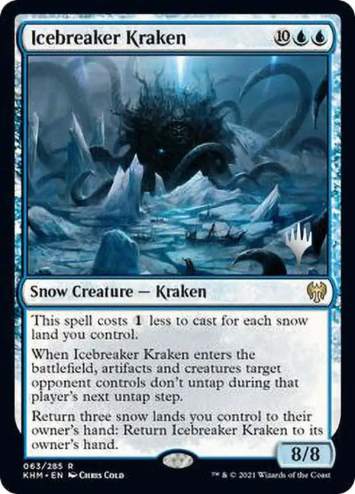 Icebreaker Kraken (Promo Pack) [Kaldheim Promos] - MTG Single