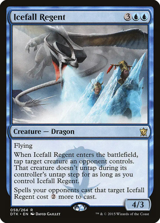 Icefall Regent [Dragons of Tarkir] - MTG Single