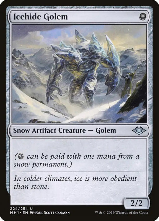 Icehide Golem [Modern Horizons] - MTG Single