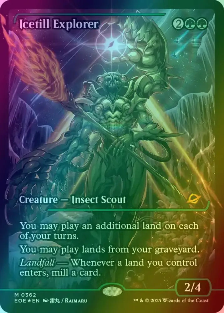 Icetill Explorer (Showcase) (362) [Edge of Eternities] - MTG Single