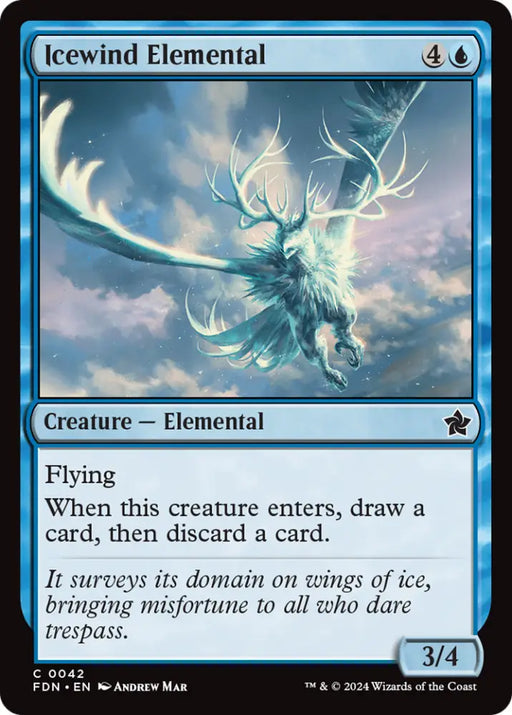 Icewind Elemental [Foundations] - MTG Single