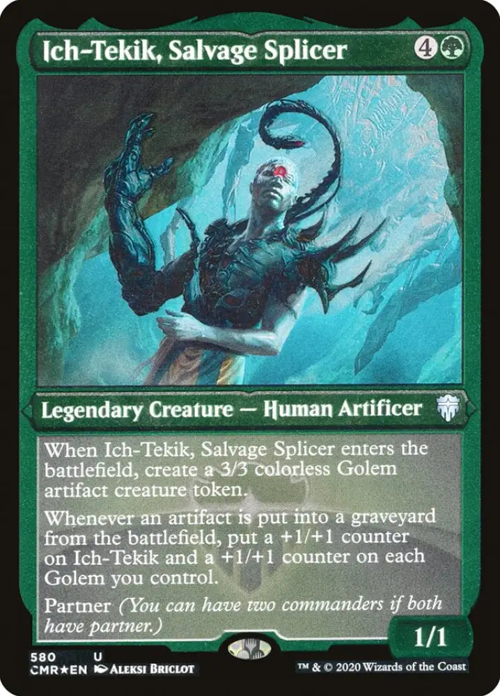 Ich-Tekik Salvage Splicer (Etched) [Commander Legends] - MTG Single
