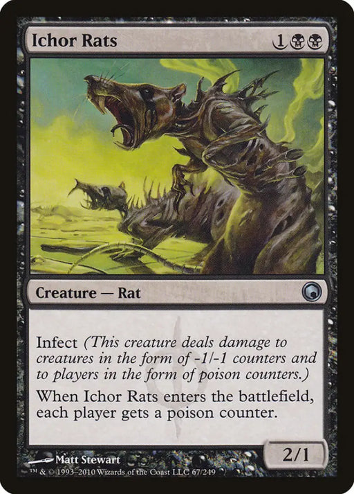 Ichor Rats [Scars of Mirrodin] - MTG Single
