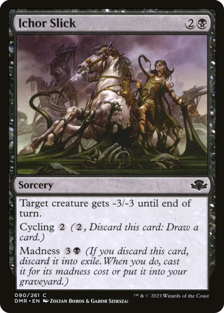 Ichor Slick [Dominaria Remastered] - MTG Single