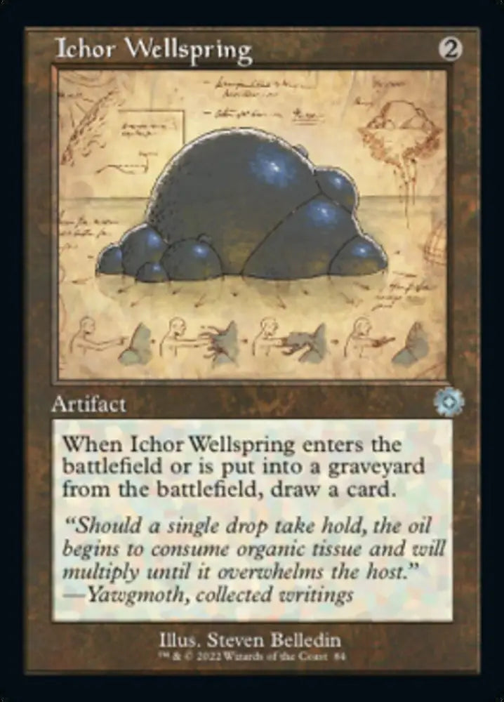 Ichor Wellspring (Retro Schematic) [The Brothers’ War Retro Artifacts] - MTG Single