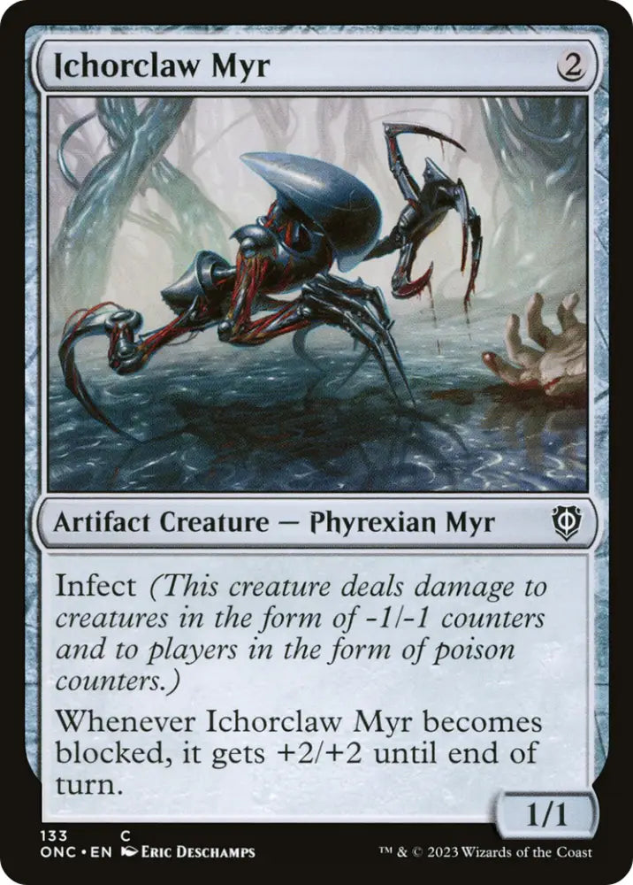 Ichorclaw Myr [Phyrexia: All Will Be One Commander] - MTG Single