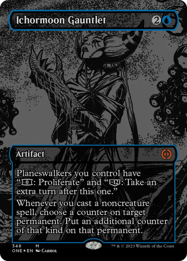 Ichormoon Gauntlet (Oil Slick Raised Foil) [Phyrexia: All Will Be One] - MTG Single