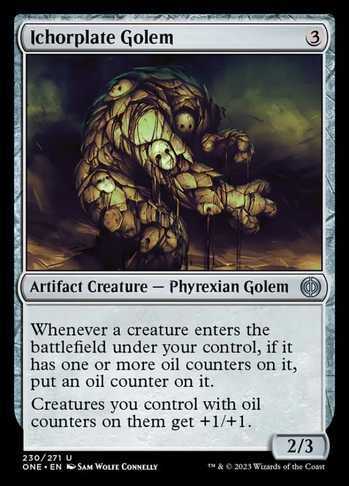 Ichorplate Golem [Phyrexia: All Will Be One] - MTG Single