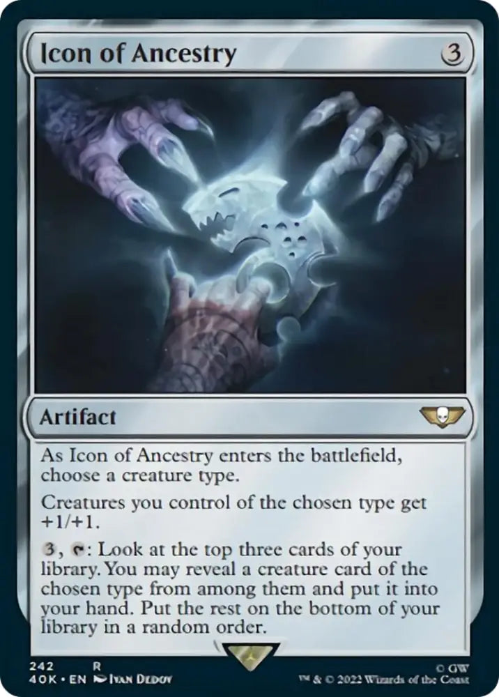 Icon of Ancestry [Warhammer 40,000] - MTG Single