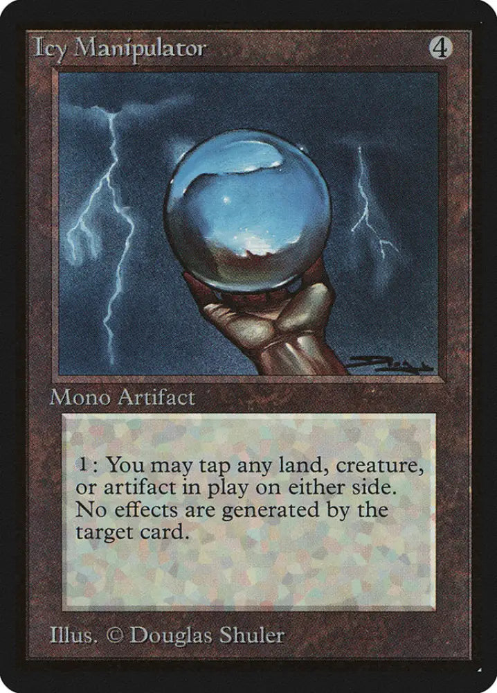 Icy Manipulator [Beta Edition] - MTG Single