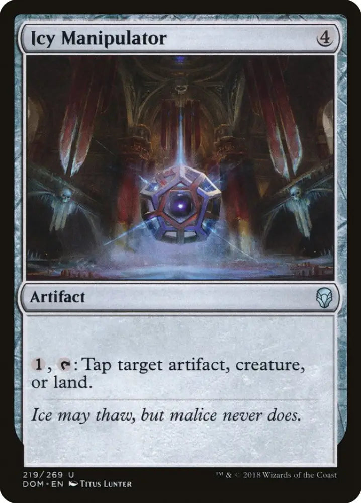 Icy Manipulator [Dominaria] - MTG Single