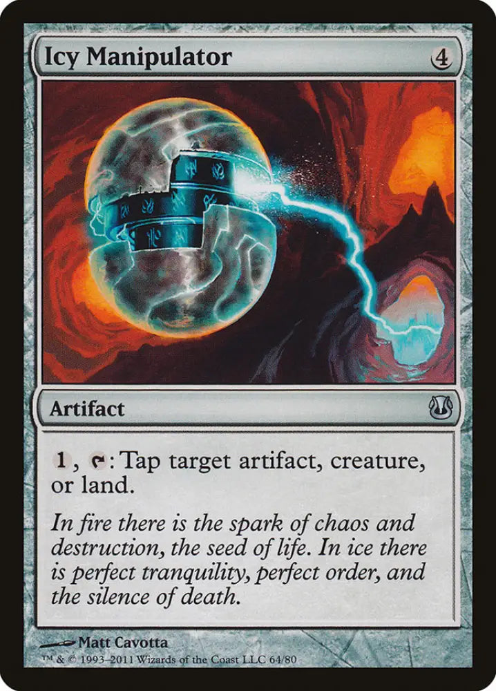 Icy Manipulator [Duel Decks: Ajani vs. Nicol Bolas] - MTG Single