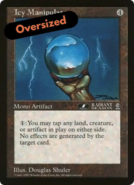Icy Manipulator (Oversized) [Oversize Cards] - MTG Single