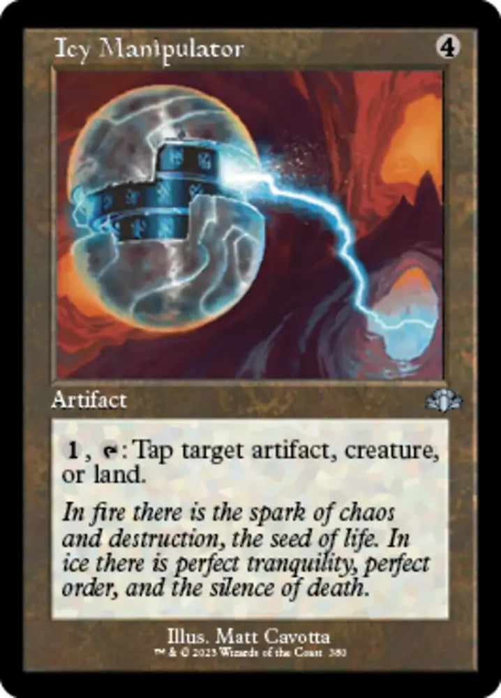 Icy Manipulator (Retro) [Dominaria Remastered] - MTG Single