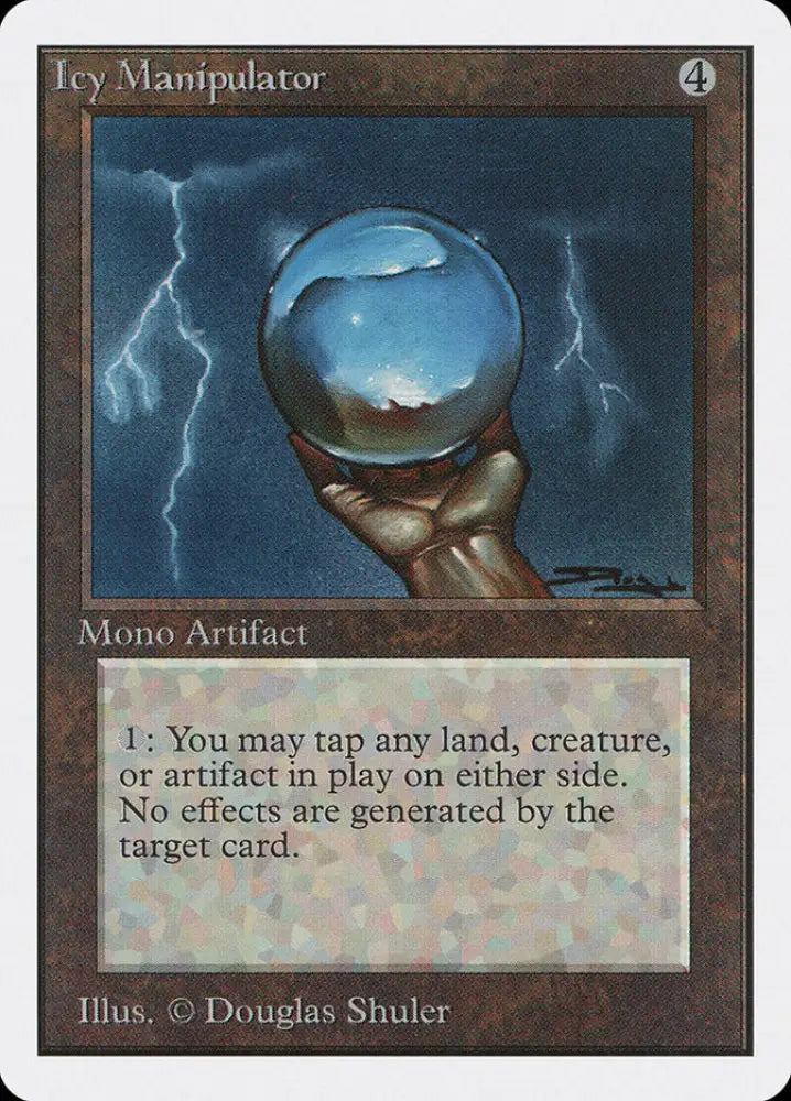 Icy Manipulator [Unlimited Edition] - MTG Single