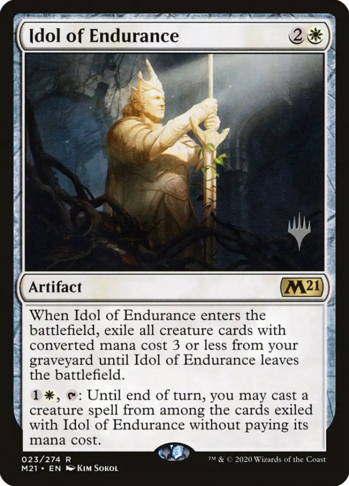 Idol of Endurance (Promo Pack) [Core Set 2021 Promos] - MTG Single
