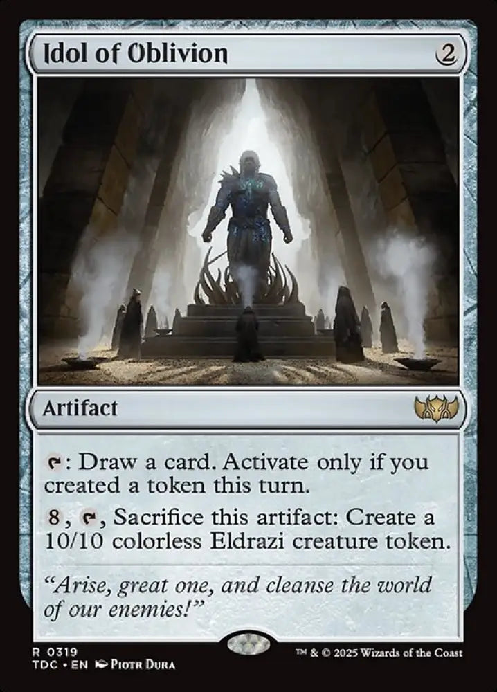 Idol of Oblivion (319) [Tarkir: Dragonstorm Commander]