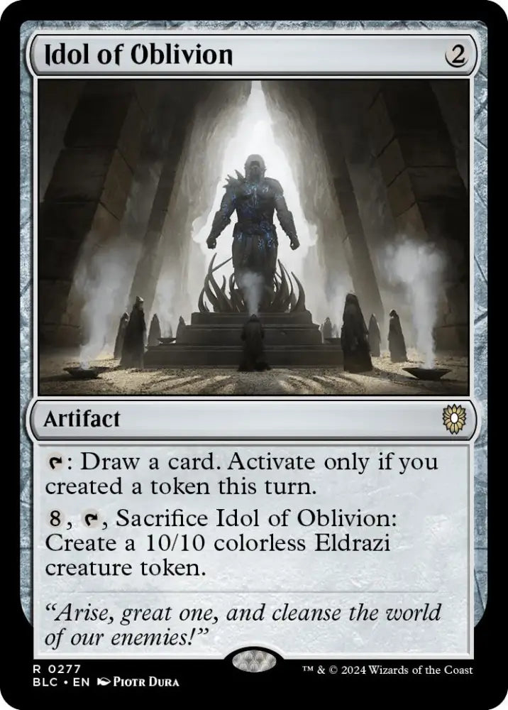 Idol of Oblivion [Bloomburrow Commander] - MTG Single