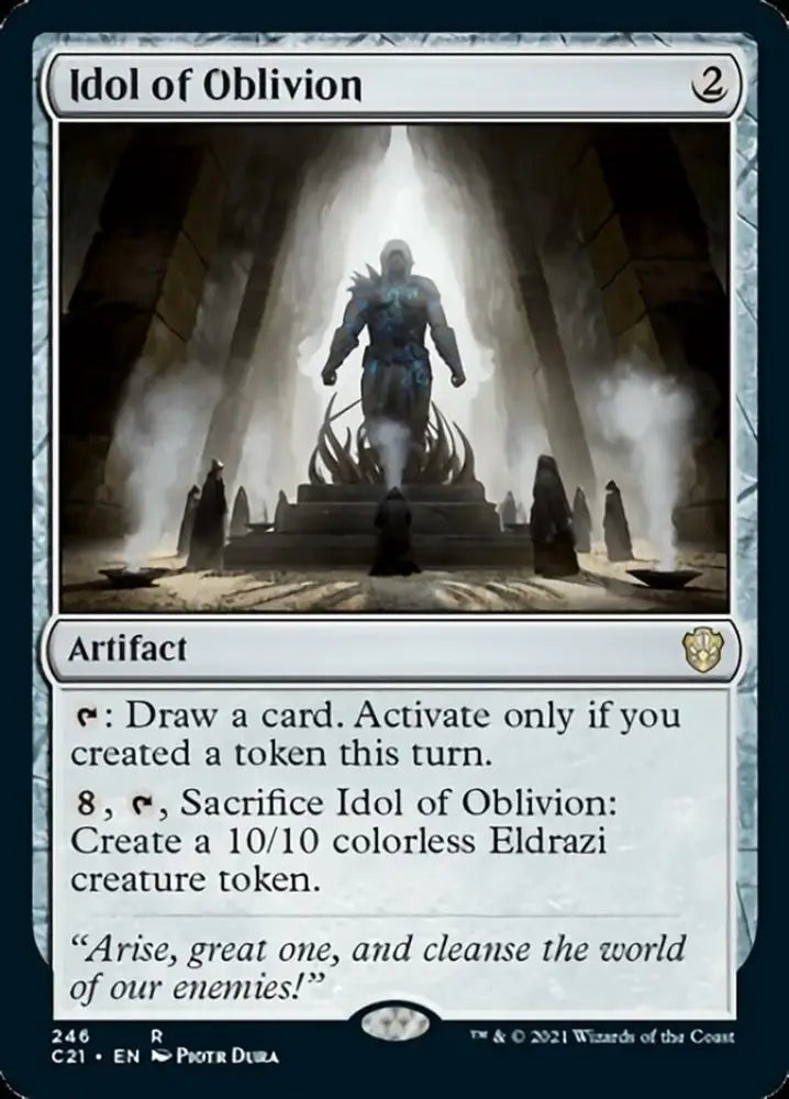 Idol of Oblivion [Commander 2021] - MTG Single