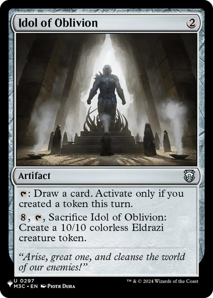 Idol of Oblivion (M3C) (297) [The List]