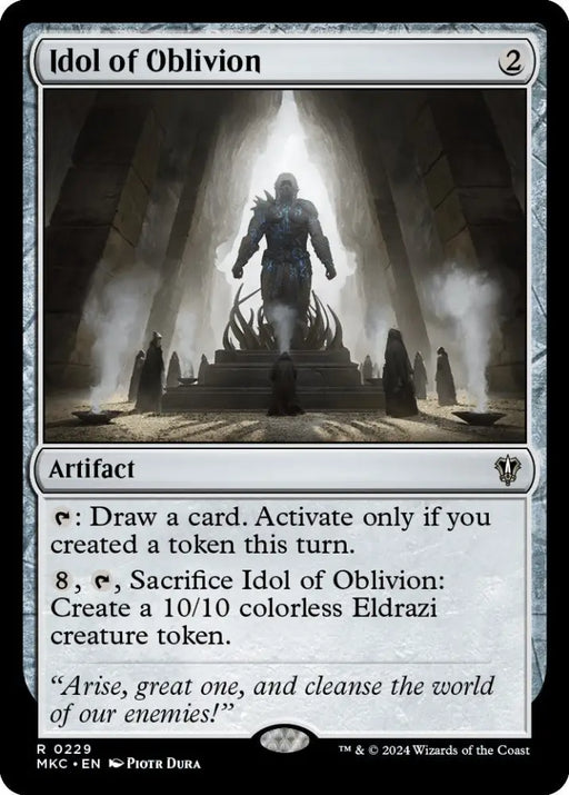 Idol of Oblivion [Murders at Karlov Manor Commander] - MTG Single
