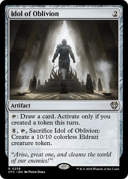 Idol of Oblivion [Outlaws of Thunder Junction Commander] - MTG Single