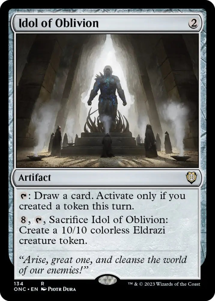 Idol of Oblivion [Phyrexia: All Will Be One Commander] - MTG Single