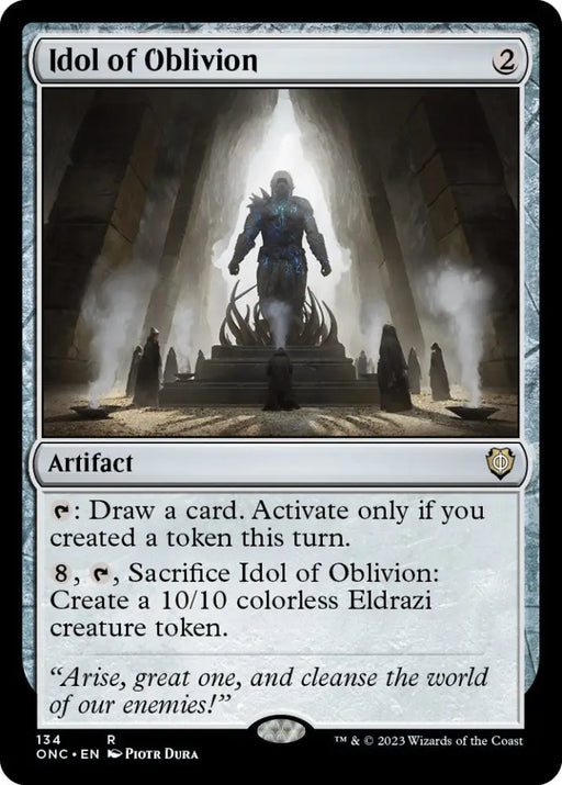Idol of Oblivion [Phyrexia: All Will Be One Commander] - MTG Single