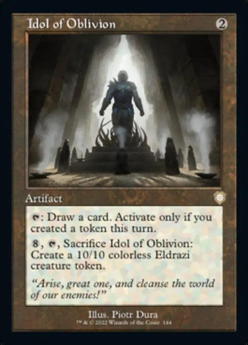 Idol of Oblivion (Retro) [The Brothers’ War Commander] - MTG Single