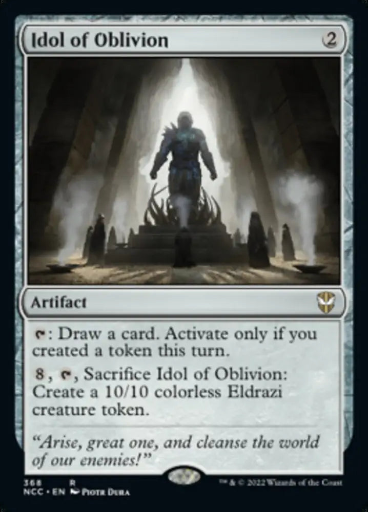 Idol of Oblivion [Streets of New Capenna Commander] - MTG Single
