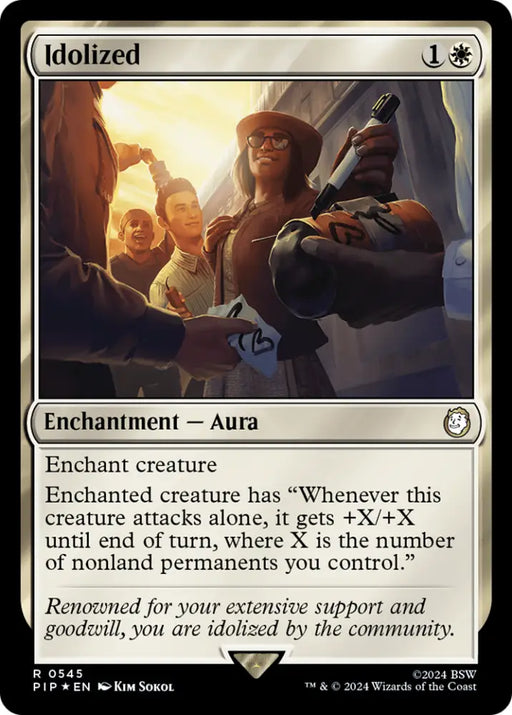 Idolized (Surge Foil) [Fallout] - MTG Single