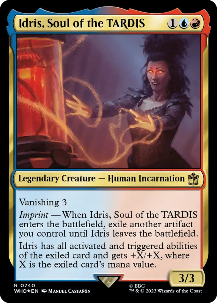 Idris Soulu of the TARDIS (Surge Foil) [Doctor Who] - MTG Single