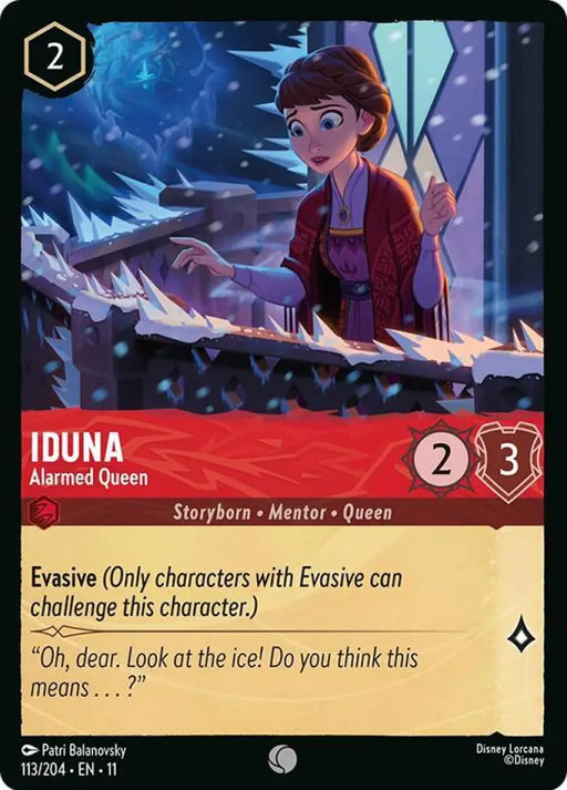 Iduna - Alarmed Queen (113/204) [Winterspell]