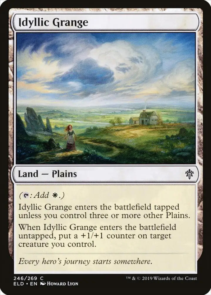 Idyllic Grange [Throne of Eldraine] - MTG Single