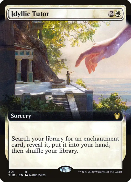 Idyllic Tutor (Extended Art) [Theros Beyond Death] - MTG Single