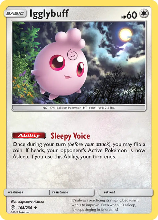 Igglybuff (168/236) [Sun & Moon: Cosmic Eclipse] - Pokemon Single