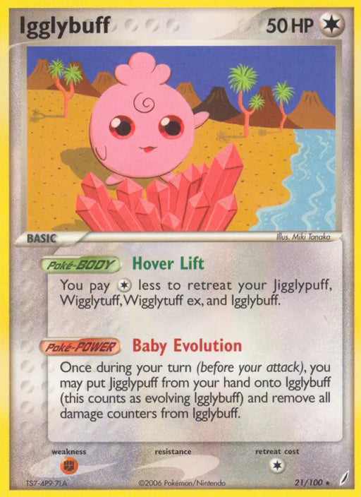 Igglybuff (21/100) [EX: Crystal Guardians] - Pokemon Single