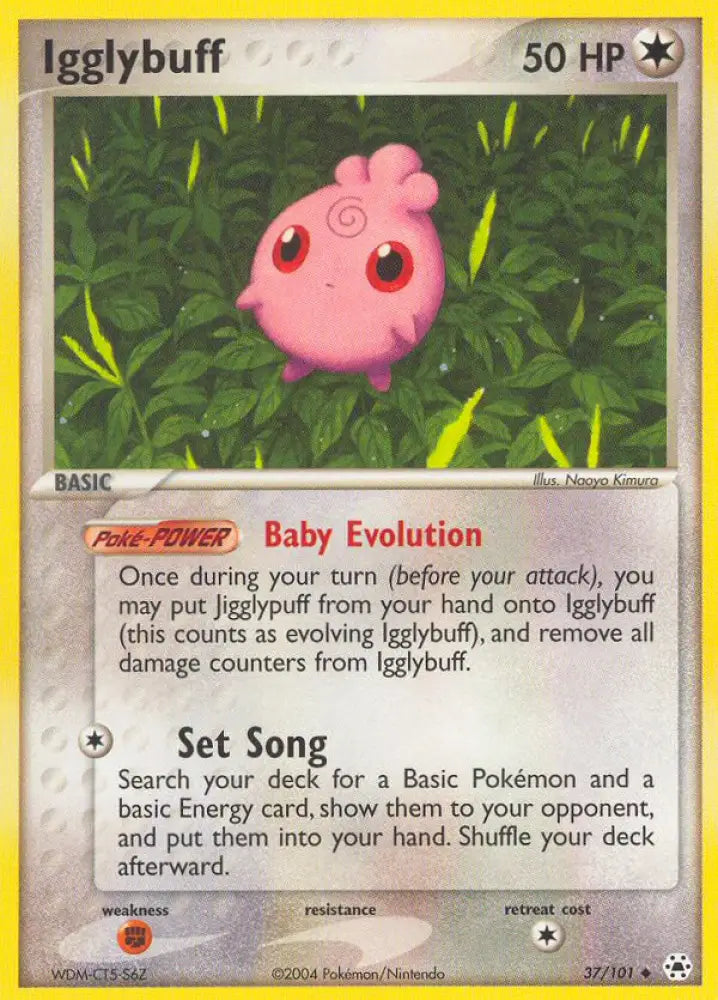 Igglybuff (37/101) [EX: Hidden Legends] - Pokemon Single