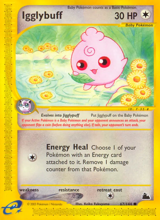 Igglybuff (67/144) [Skyridge] - Pokemon Single