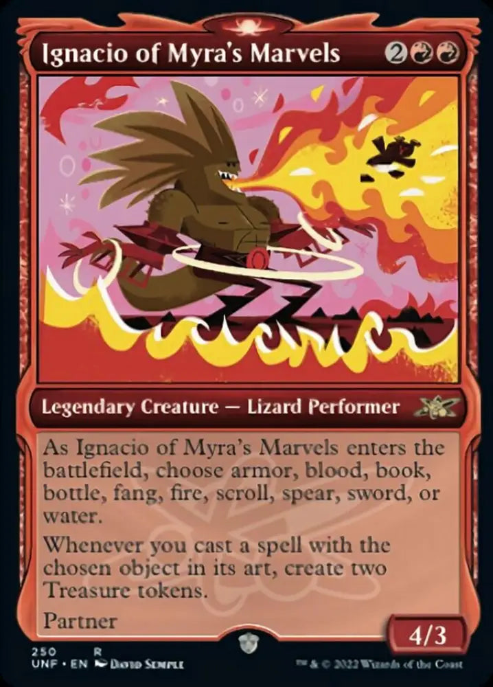 Ignacio of Myra’s Marvels (Showcase) [Unfinity] - MTG Single