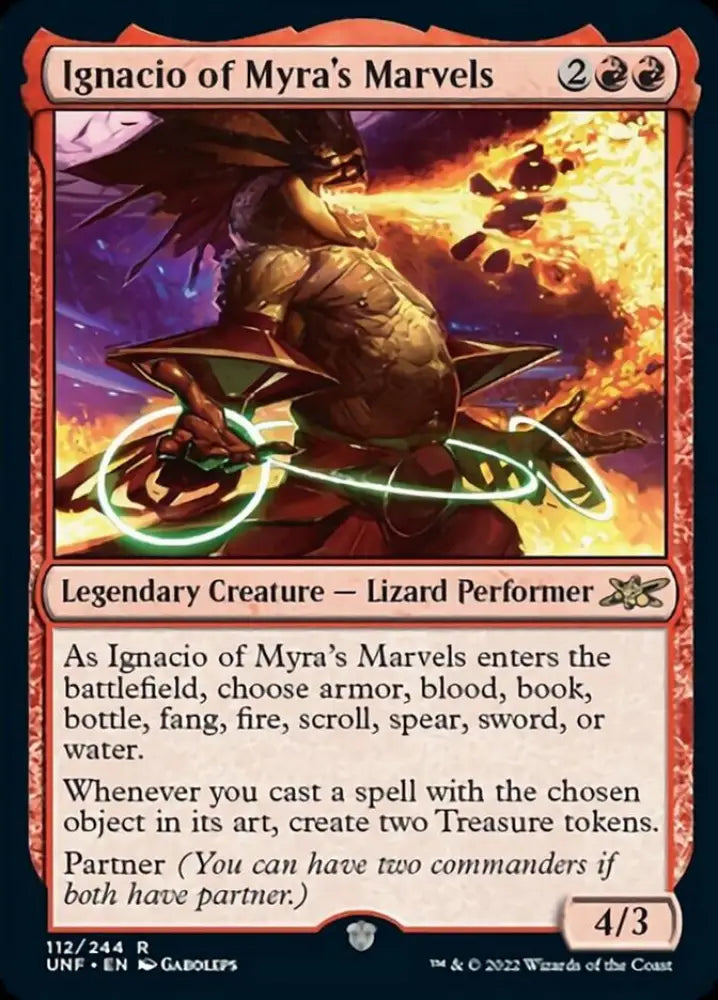 Ignacio of Myra’s Marvels [Unfinity] - MTG Single