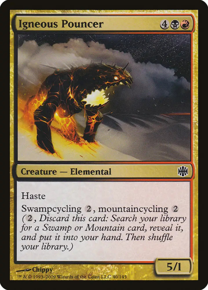 Igneous Pouncer [Alara Reborn] - MTG Single