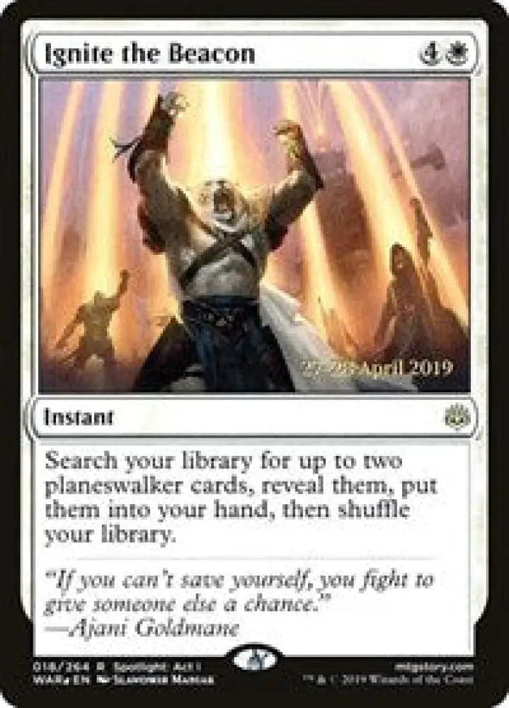 Ignite the Beacon (18) [Prerelease Cards]