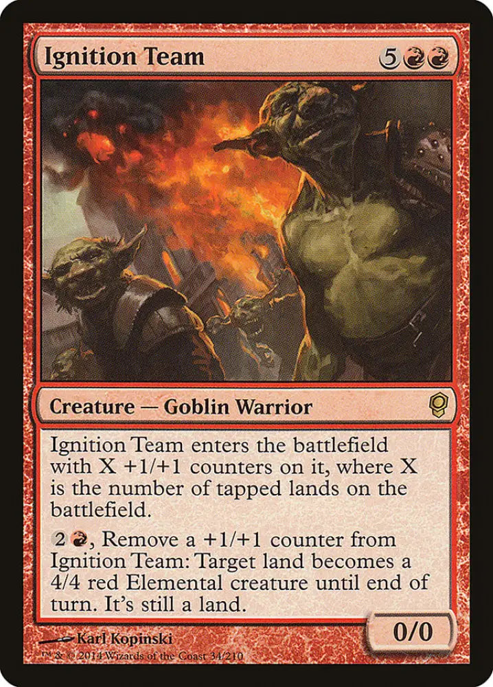 Ignition Team [Conspiracy] - MTG Single